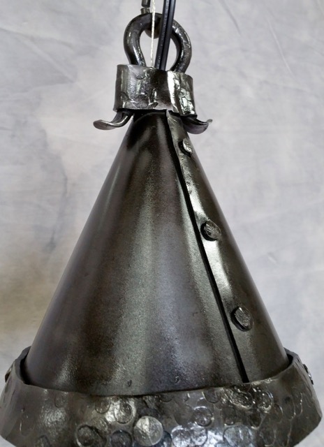 Forged Cone Shade Pendant