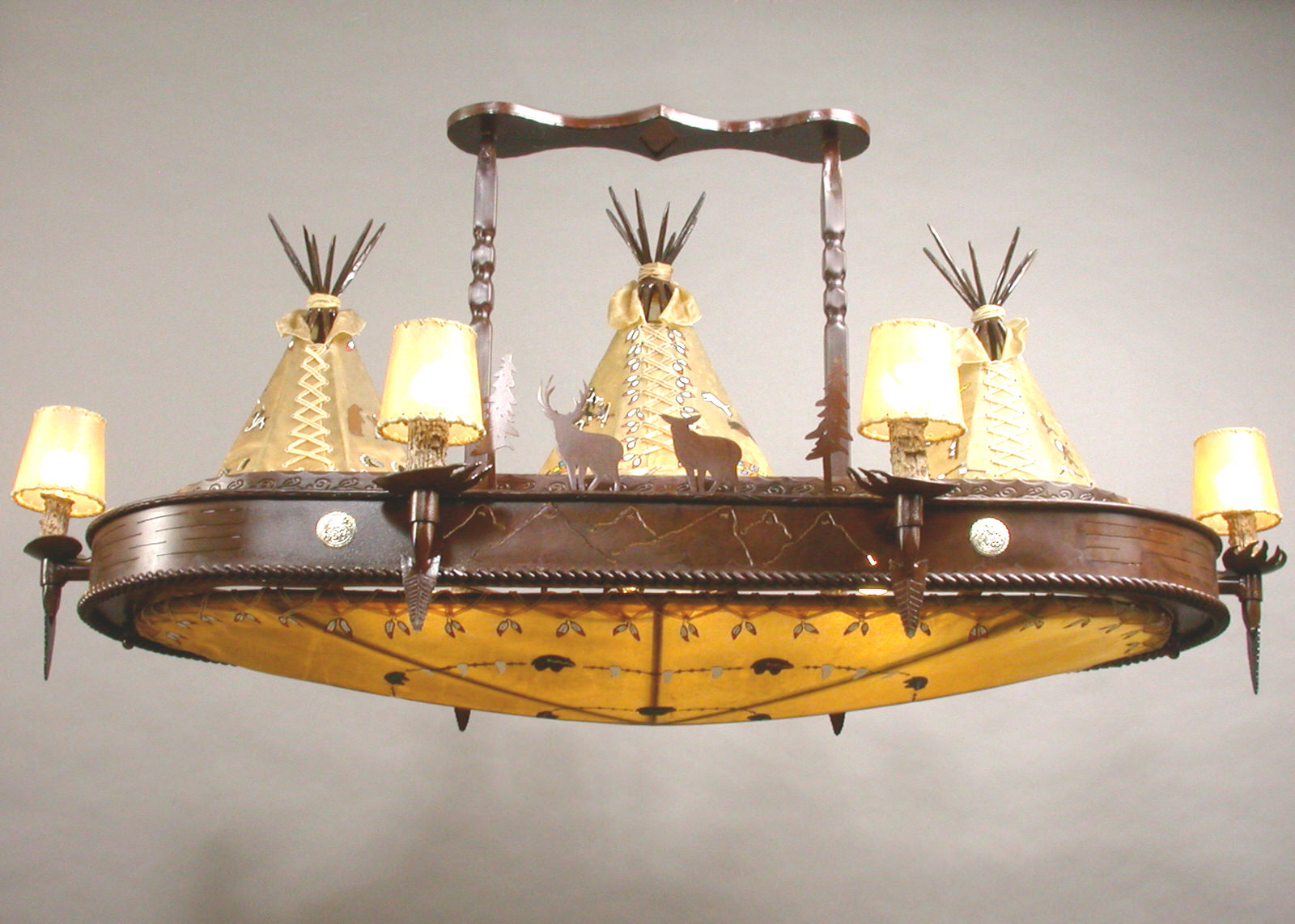 Bear Tooth Chandelier