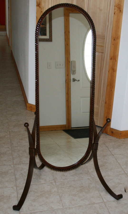 Big Horn Braided Floor Mirror