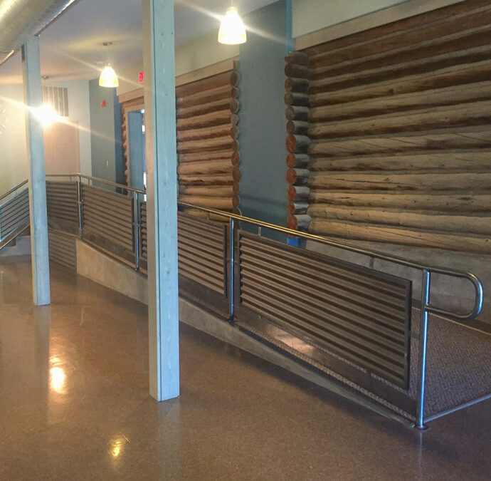 Contemporary Polished Handrail
