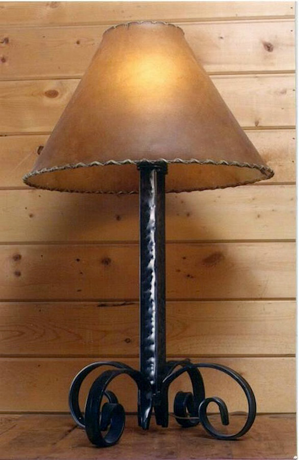 Hammered Lamp