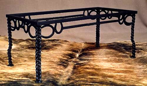 Horseshoe And Braid Table