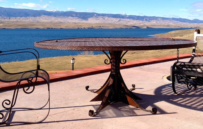 Scroll Patio Chair