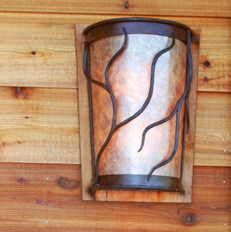 Twisted Twig Wall Sconce