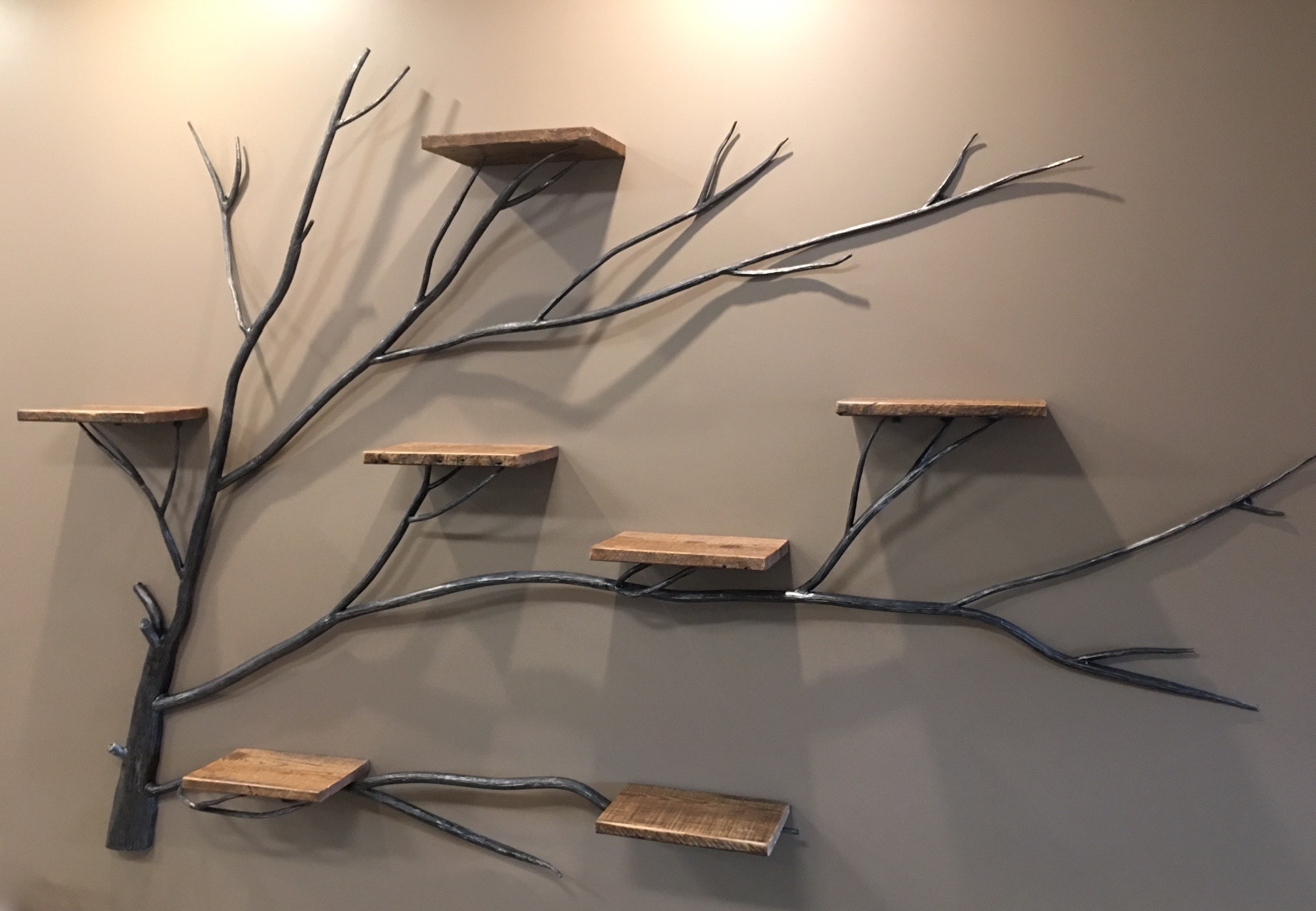 Tree of Life Wall Shelf – Frontier Iron Works