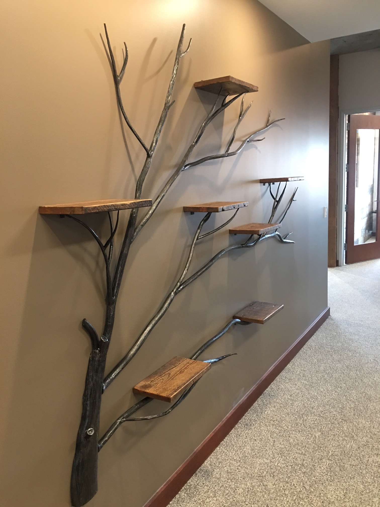 Tree of Life Wall Shelf – Frontier Iron Works